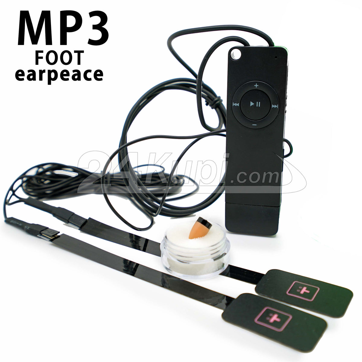 MP3 foot mini wireless earpiece 24kupi