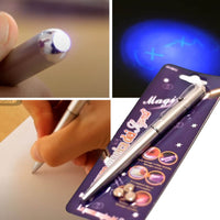UV Pen with invisible ink