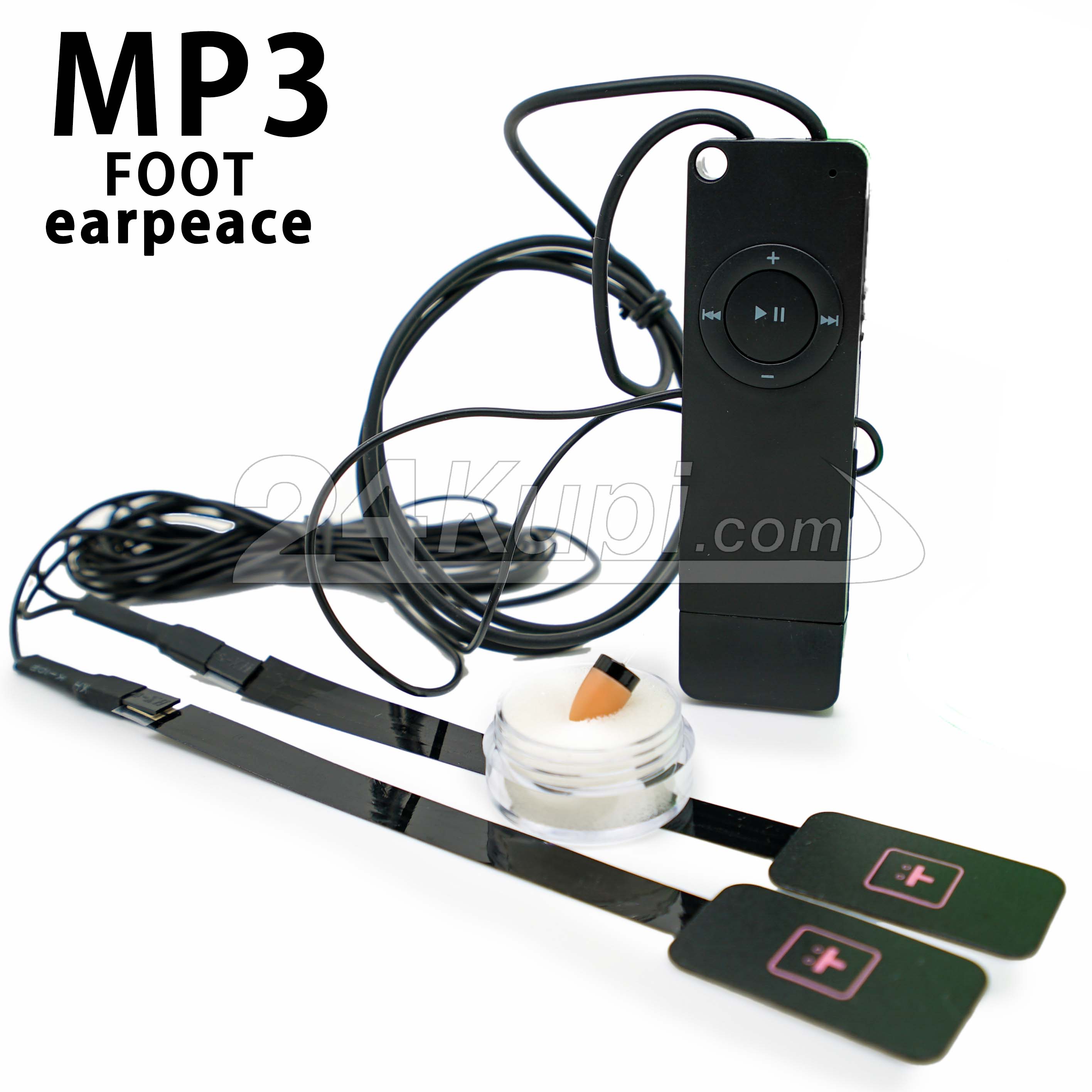 MP3 foot mini wireless earpiece