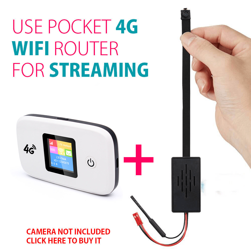 4G hotspot Router for wifi camera