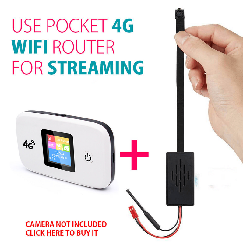 4G hotspot Router for wifi camera