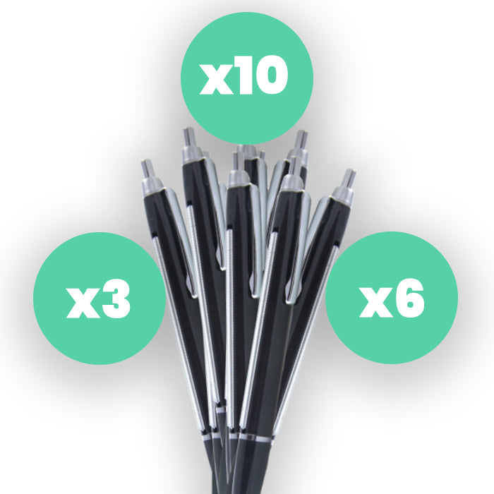 Rolling Paper Pen Bundle (Black)